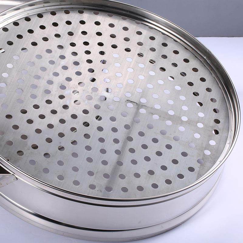 不钢蒸大蒸笼特大蒸锅蒸屉商用厚蒸T001小笼包海锈鲜加家用蒸格蒸