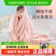婴儿浴巾吸水速干 干新生宝宝洗澡巾专用毛巾柔软不掉毛儿童裹巾