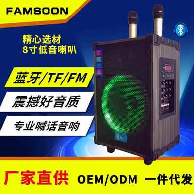 广场舞音响吉他歌手卖唱充电户外大功率KTV拉杆音箱