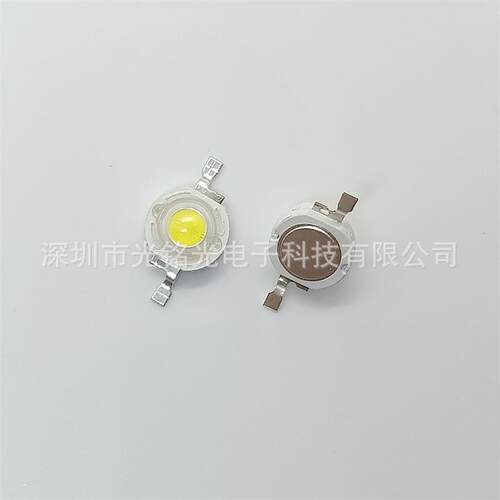 厂家供应 大功率3W白光 仿流明白色灯珠 6000-6500K LED贴片灯珠