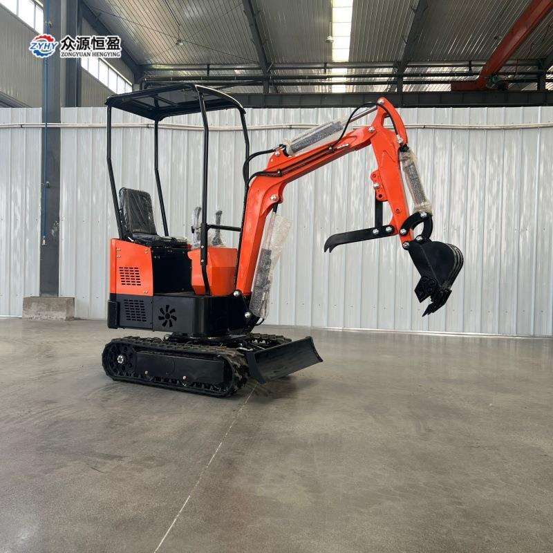 出口外贸小型挖掘机家用挖土农用果园小挖机1吨2吨柴油工程勾机