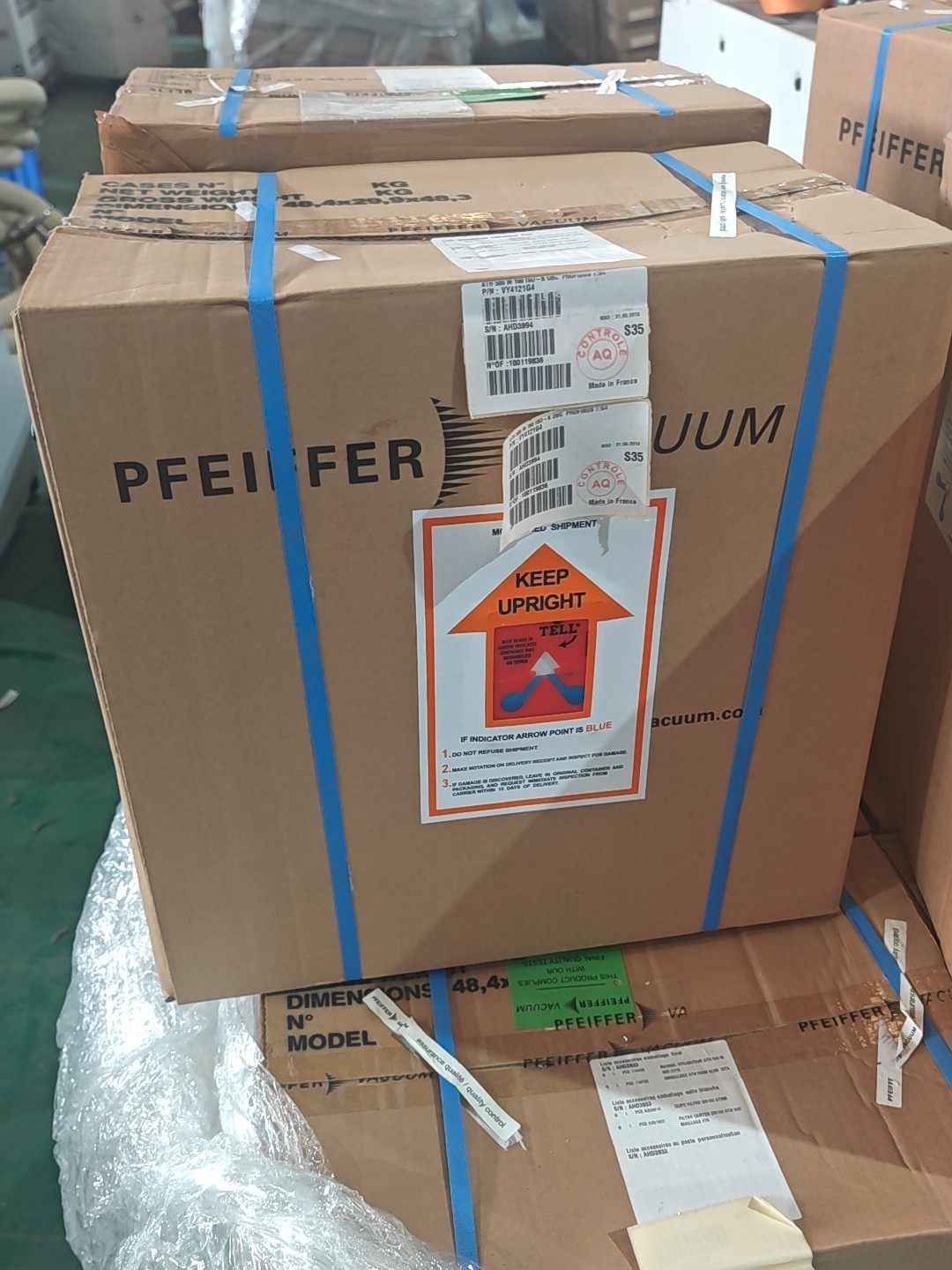 Pfeiffer真空泵ATH 500，法国原装进口，型号VY