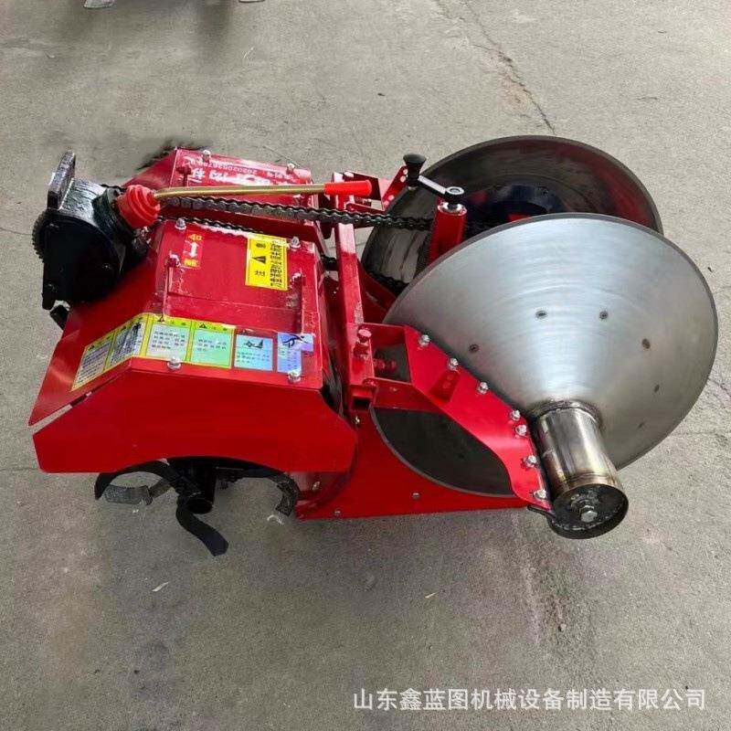 多用途红薯马铃薯种植自走式起垄机 小型柴油动力草莓开沟筑埂机