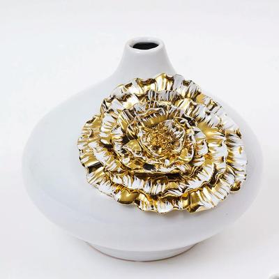 轻奢陶11280花瓶现代创意客厅餐桌酒插花饰品摆件玄瓷关家居店摆