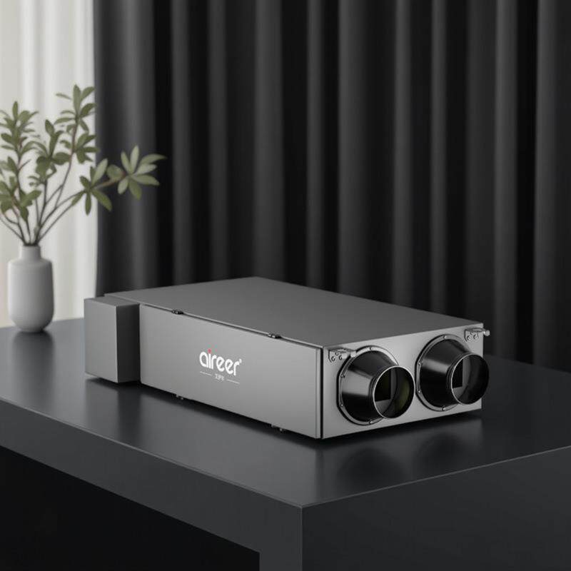 全热交换器中央新风系统双向新风换气机空气净化过滤吊顶式新风机