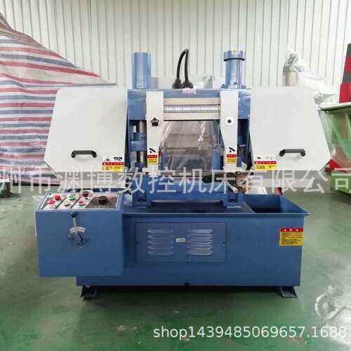GB4230金属带锯床无极调试液压锁紧液压半自动锯床