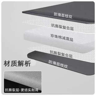 PU皮革三折健身垫加厚垫瑜伽健身多功能舞蹈练功体操垫三折叠软垫