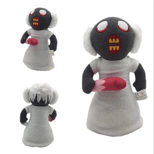 23cm Horror Game Halloween Granny Cartoon Movie Plush Stuffe