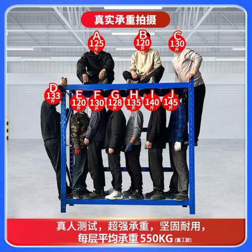 货递架超置物架多层仓储仓库超架强承重家用快置物市铁架HJ-02展