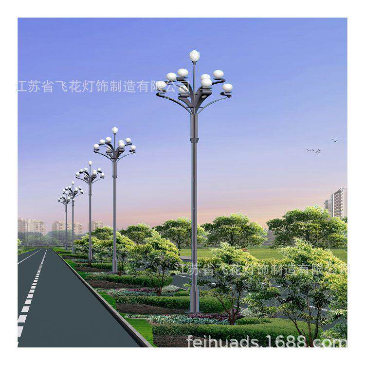 组合灯中华灯广场商场园林景观玉兰灯室外景观灯具LED路灯