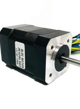 42BLS02厂家供应高速0.125nm24V低压8级4000转53W直流无刷电机