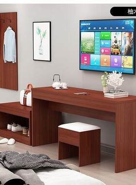 酒店宾馆电视桌行李柜组合现代简约旅馆民宿公寓专用标间全屋定制