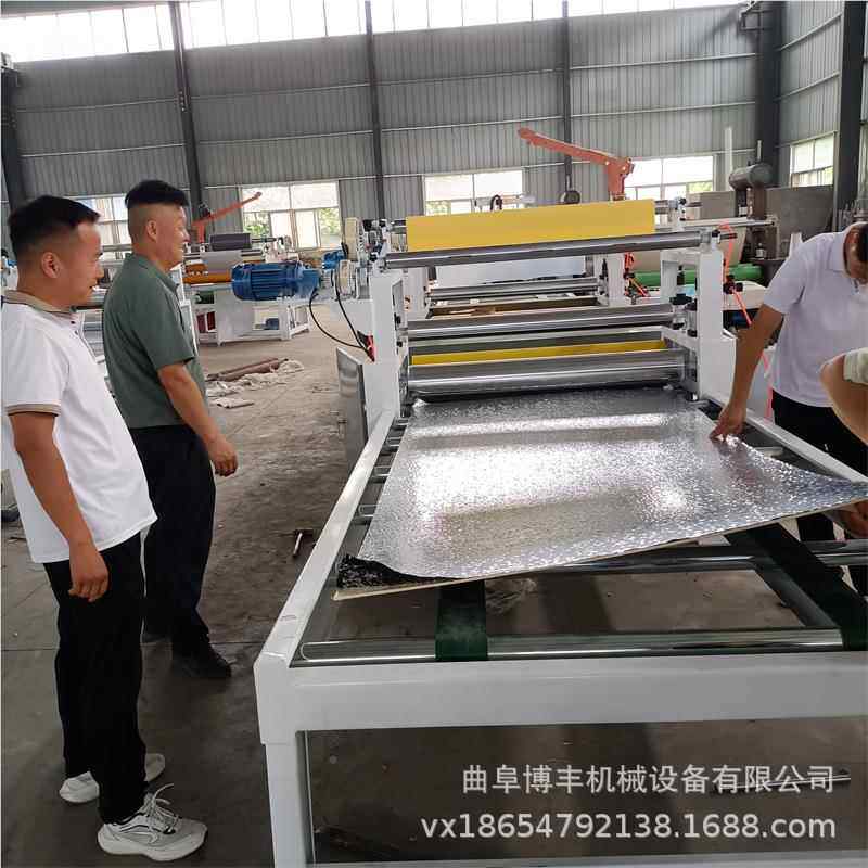 EVA胶热熔刮涂复合机 挤塑胶板贴泡沫棉平胶贴复合机机 上均匀涂