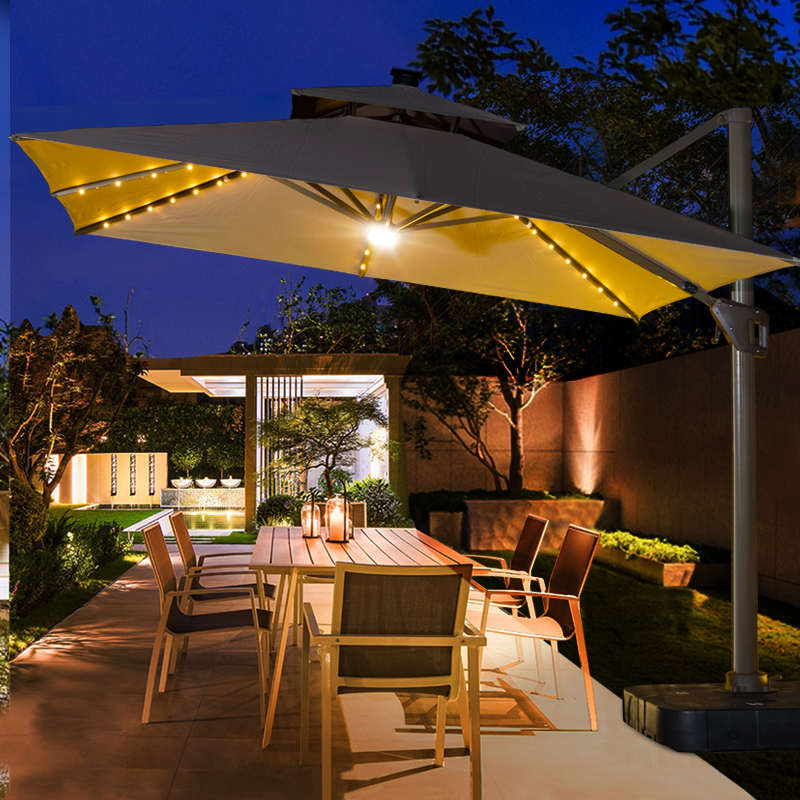 远茂遮阳伞户外伞庭院伞花园露台大太阳伞棚商户外摆摊室外罗马伞