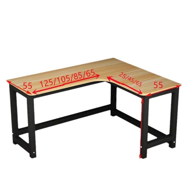 转角书桌电脑台式一体家用房间l型桌子学生写字出租屋简约办公桌