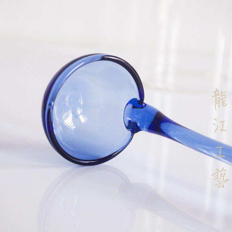 高硼硅耐热玻璃勺子 热油可用酒捞汤勺捞酒勺酒店 耐高温安全卫生