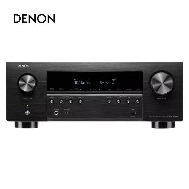 DENON/天龙AVR-S970H功放机7.2声道家庭影院功放机8K杜比全景声