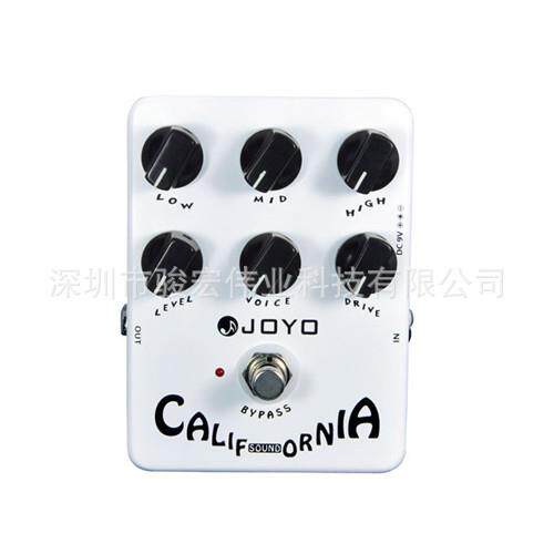 JOYO卓乐 电吉他单块效果器 JF-15 California sound失真音箱模拟