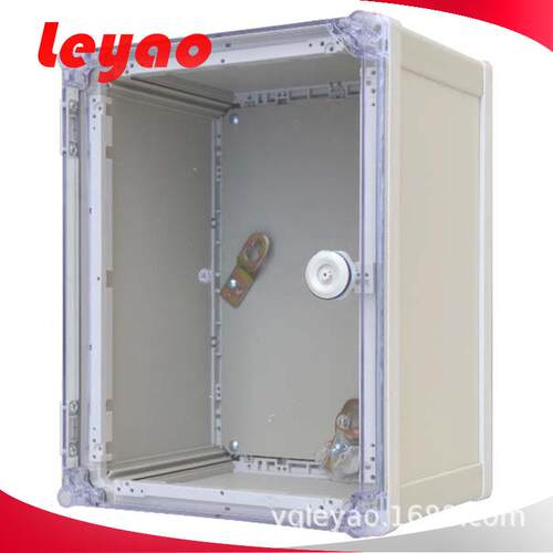 监控电源检修箱 塑料配电箱透明防水箱LY-PTV-604022 600*400*220