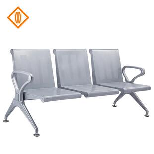 不锈钢排椅鋁制机场椅单双三四五连排座椅广东办公家具