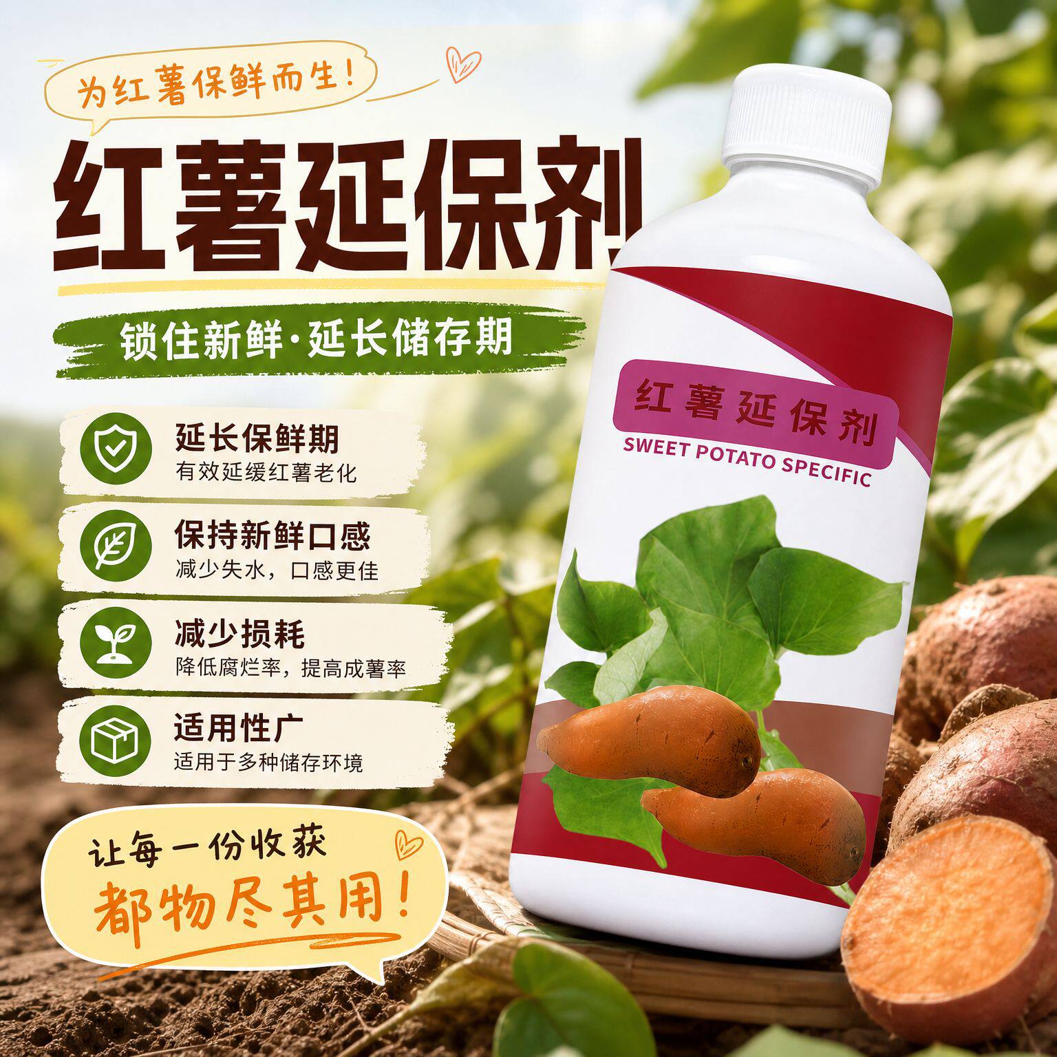 水溶液红薯红薯专用储存生物菌肥