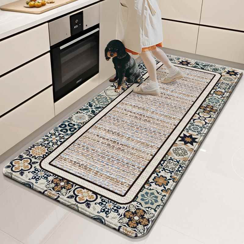 厨房地垫防滑防油可擦免洗地毯垫子水池吸水防水脚垫2025新款l型