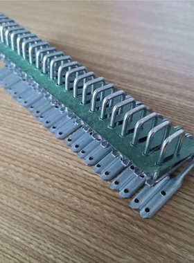 T12皮带扣高强度输送带扣24#28#矿用8-12/12-16mm平位双钉订扣机