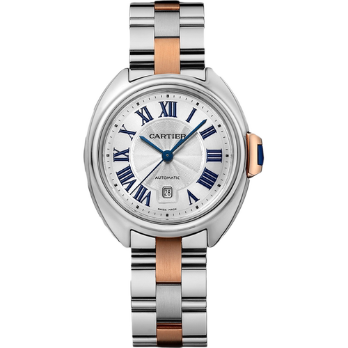 [9.8新]卡地亚钥匙系列间金自动机械女表W2CL0004