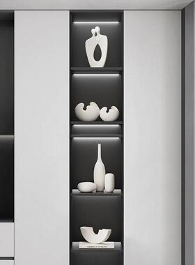 现代简工约75011170玻璃酒柜装摆客件厅餐厅展示柜组合套饰装艺品