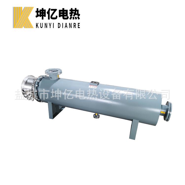 坤亿电热 防爆管道加热器 重油加热器 工业液体循环电加热器