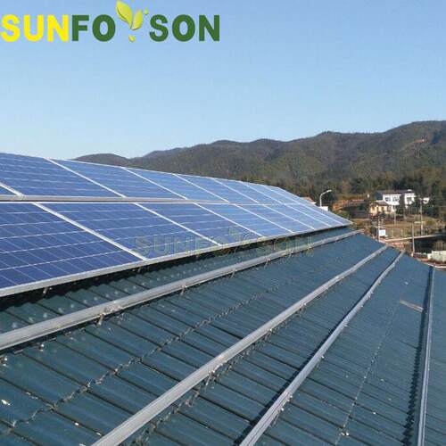 光伏支架陶瓷瓦支架瓦片屋顶太阳能支架