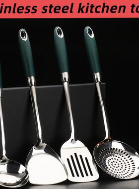 304Stainless steel kitchen ware spatula colander soup spoon