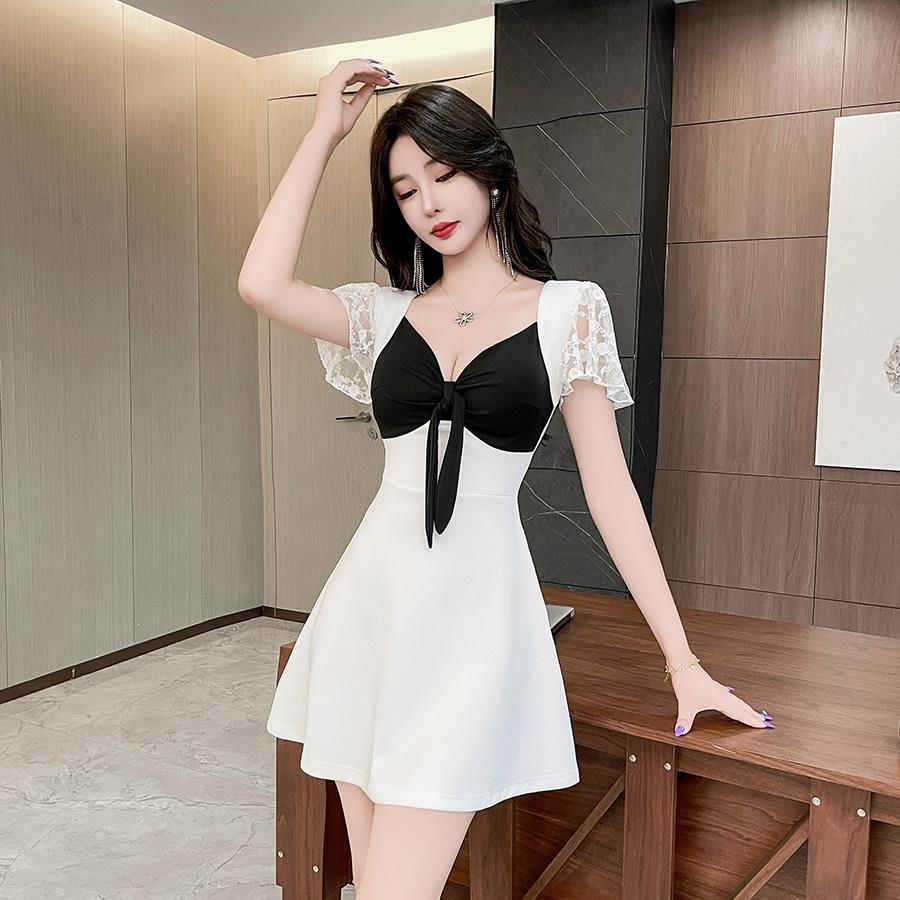 技师工衣女2025新款足浴养生师工作服夜总店女装性感连衣裙小个子