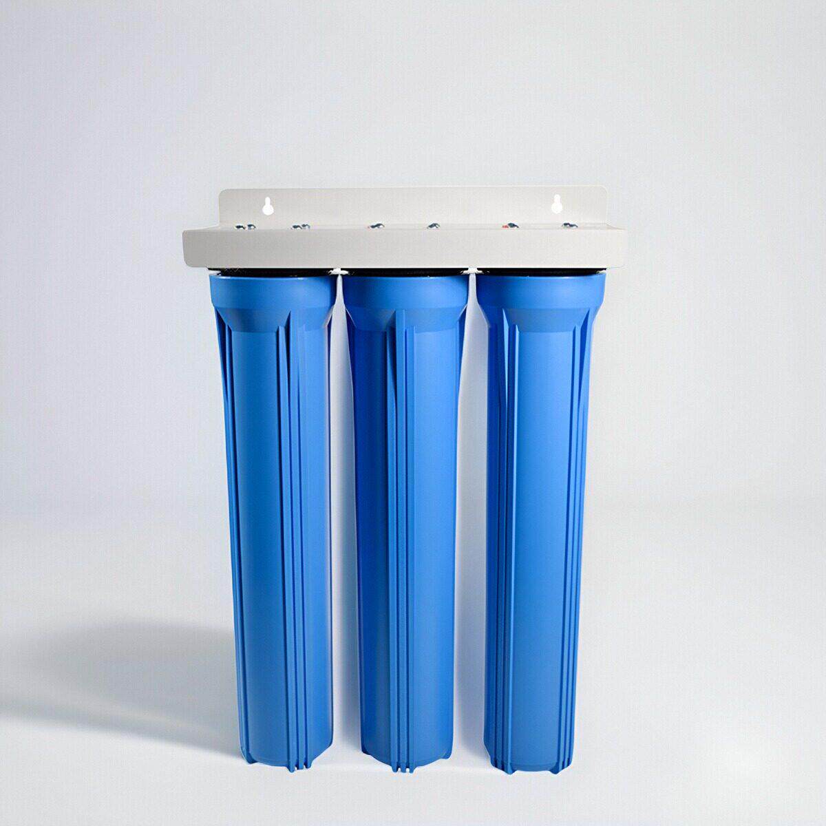 前置过滤器20寸三级商用家用厨房直饮自来水管道大流量挂壁净水器