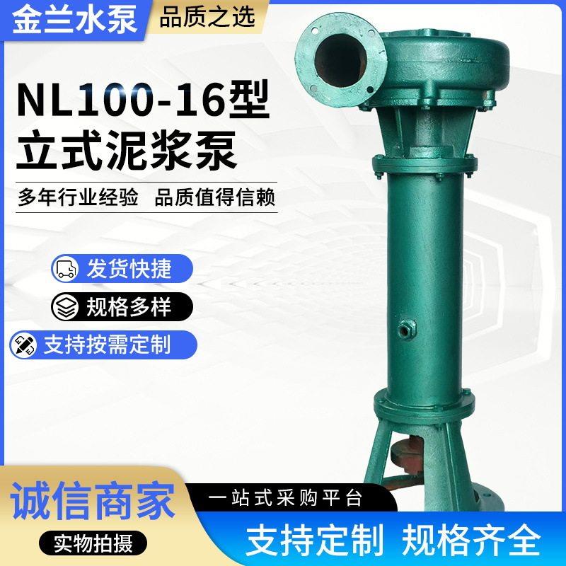 NL100-16型立式泥浆泵液下15KW160立方铸铁污水泵抽水泵