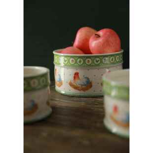 无盖特价 中古小鸡系列储物碗高温陶瓷碗 Garden MUSe