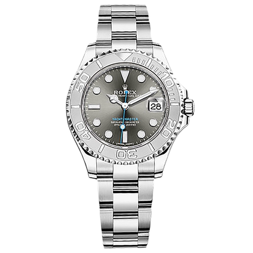 盒证[9.8新]劳力士游艇名仕型钢/950铂金表圈自动机械腕表268622