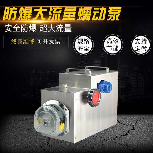制剂灌装防爆蠕动泵FB600型工业大流量蠕动泵制药恒流泵