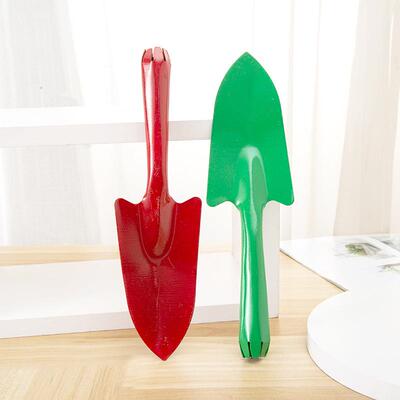Gardening tools, including integrated flower shovels, small
