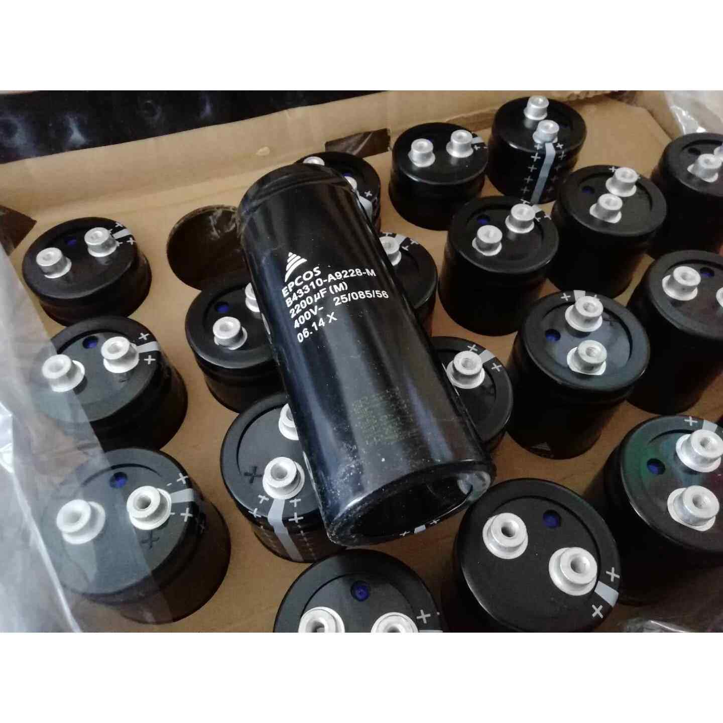 6800uf 400V德国EPCOS 3300uf450V 4700UF铝电解电容器2200UF全新