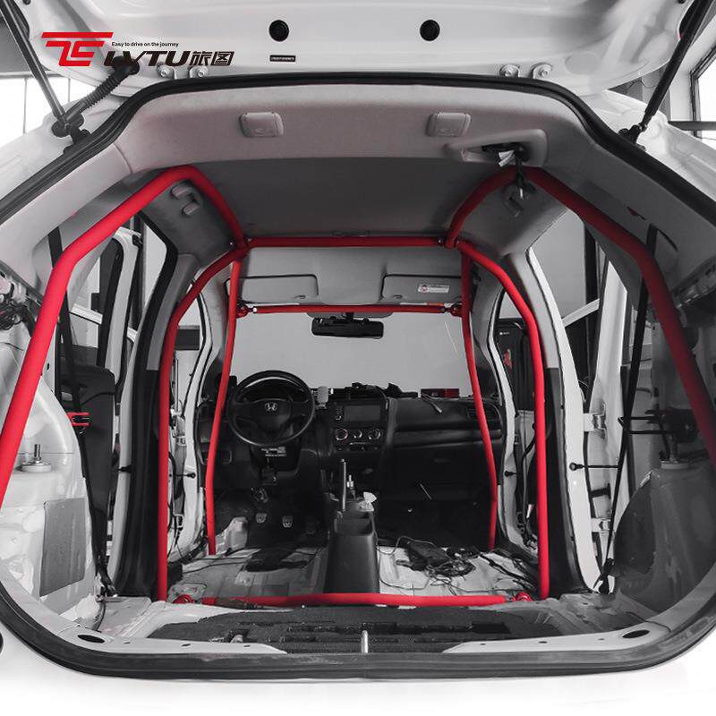 改装车汽车防滚架 跨境Roll Cage适用飞度GK5汽车改装Rollcage