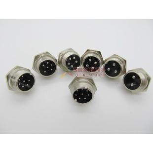 16MM 2芯3芯4芯5芯6芯7芯8芯9芯10芯 航空插头插座 GX16 航空插座