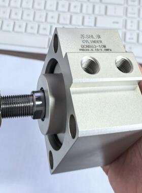苏淮SHL 欧规薄型气缸 QCNB63-10M 双作用气缸