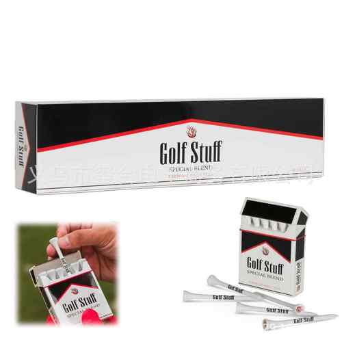 跨境新品Creative_Golf_Tees创意高尔夫球座竹子球杆精美球座工具