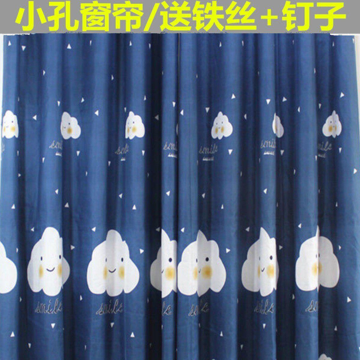便宜出租房飘窗短帘卧室阳台客厅隔断帘半遮光宿舍窗帘布2024新款