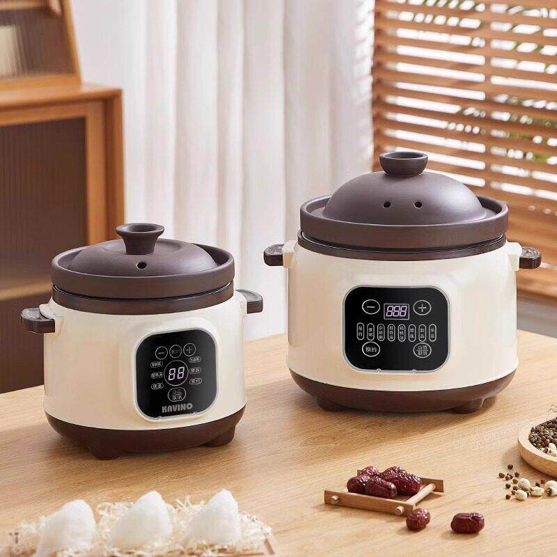 海外用紫砂锅110v220v纯陶瓷电炖锅台湾全自动家用电砂锅煲汤美国