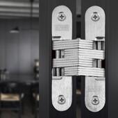 暗合页折叠门隐形门合页十字暗铰链隐藏铰链暗藏合页暗门三维铰链