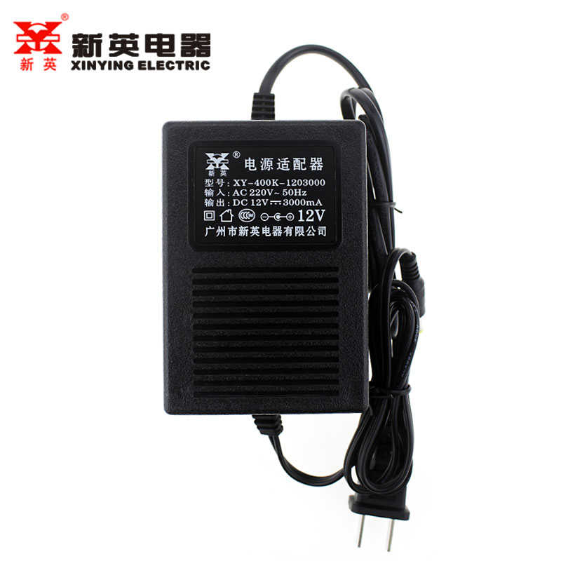 线性变压器12V3A直流电源纯铜线圈矽钢片DC12伏0.5A适配器1A-2.5A
