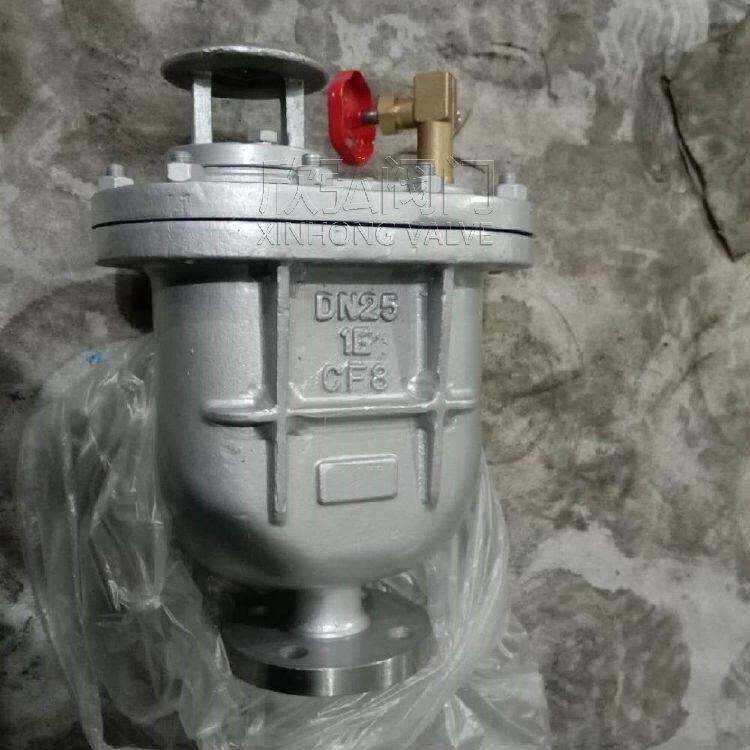 CARX清水复合式排气阀大排量防水锤快速法兰式欣弘阀门