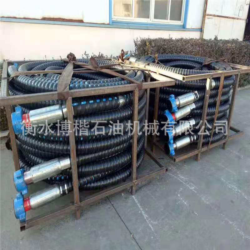 油田高压钢丝管 石油钻探胶管高压水龙带 由壬连接钻探耐磨胶管